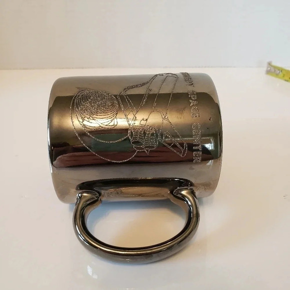 1987 Nasa Kennedy  Space Center Skylabs Metalic Ceramic Coffee Mug . - Picture 3 of 7